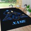 Custom Name "Harry Potter's Magical Journey" Carpet Rug Customizable Soft Washable Anti-Slip Home Living Room Sofa Mats Personalized Rug. 090984