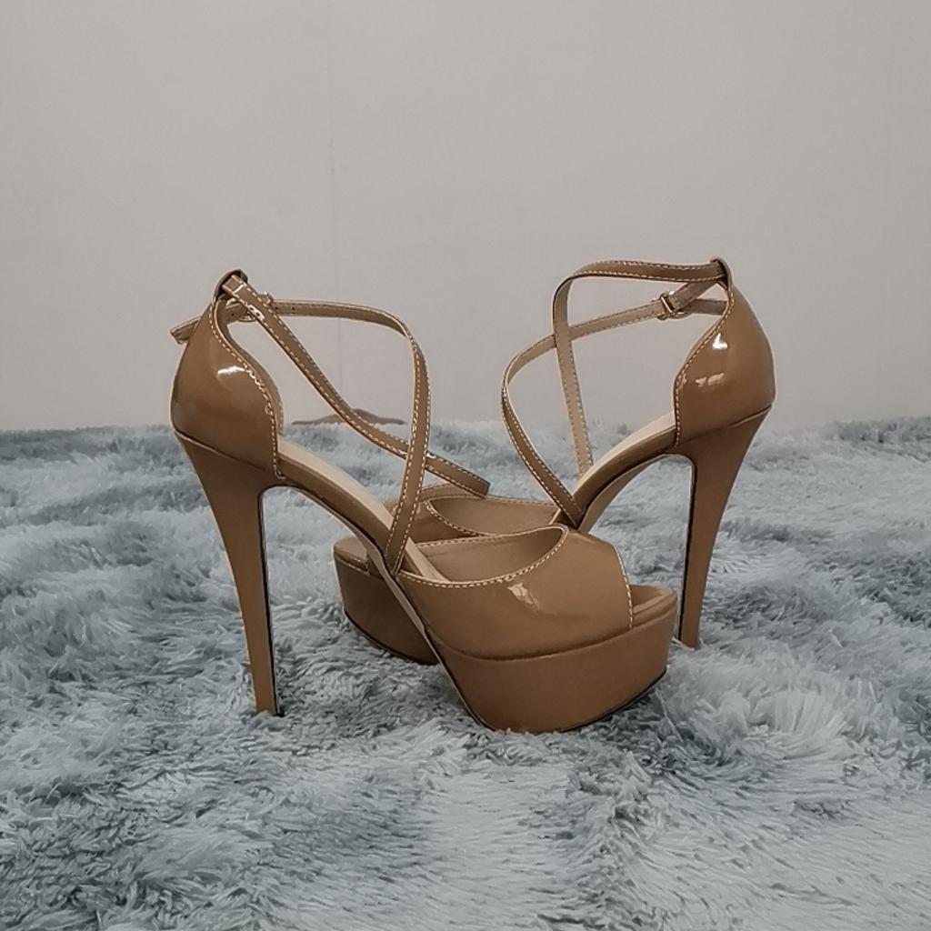Women Sandals Ultra Fashion 14cm Super High Heels Sandals Sexy Platform Nightclub Sandal Party Dress Wedding Shoes