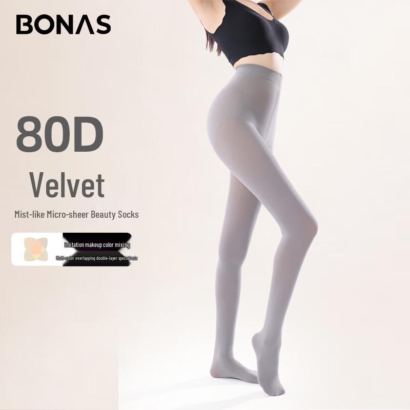 

BONAS Женские теплые колготки-иллюзия 80 ден One Size
