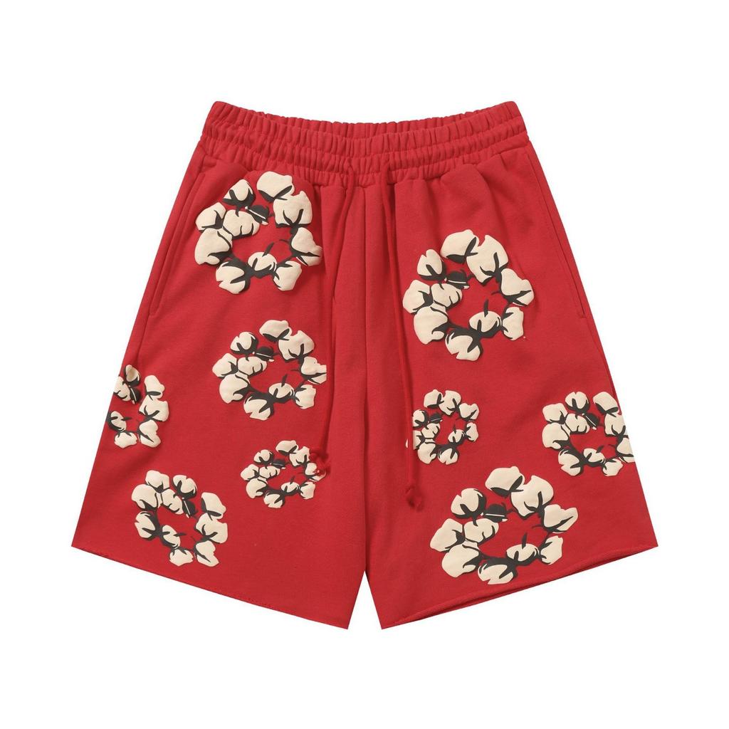 15 sad Dámské a pánské ležérní volné tištěné tričko a šortky Dvoudílný pouliční módní trend Krátké rukávy a šortky