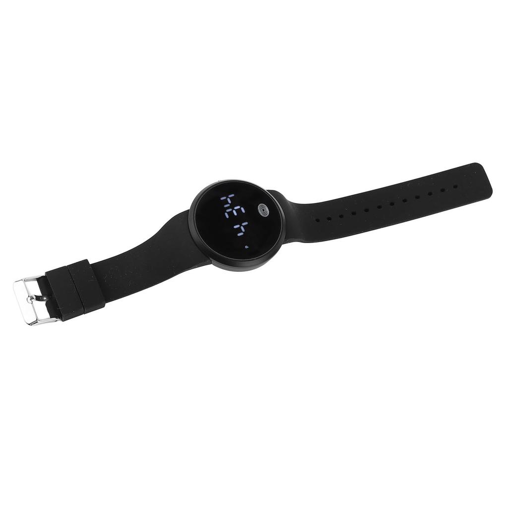 LED Watch Touch Screen Adjustable Stylish Couple Watch for Leisure Sports Business Parties