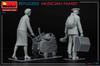 Miniart Refugee Musician Family Plastic Model MA38084 1/35