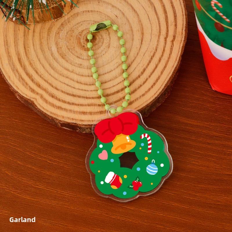 Cute Christmas Keychains, Student Santa Claus, Christmas Snowman Decorative Pendants, Christmas Small Gifts