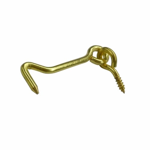 DAIDOHANT (Key & Door Hardware) Brass Door Stopper, 75mm, Brass (Pack of 2) 10185380