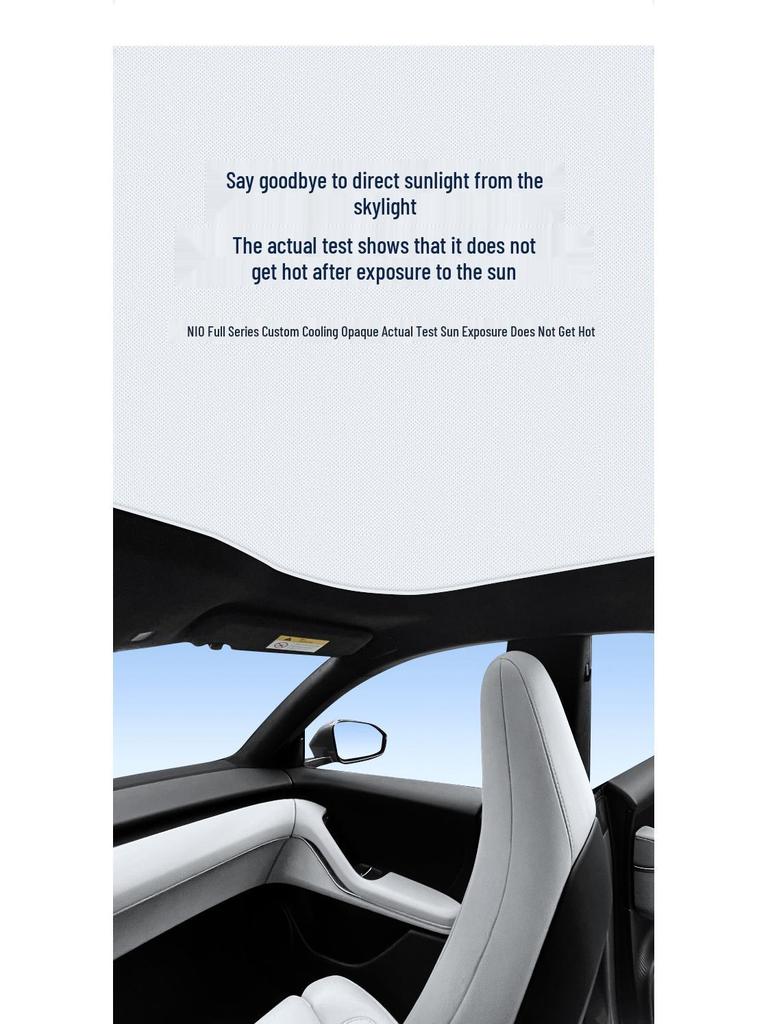 Nio ET5 Sunroof Sunshade: Heat Insulation & Privacy Protection