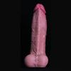 XXXL Realistic Liquid Silicone Dildo, Dual Density Soft Skin Feel, Defined Veins & Realistic Texture, Strong Suction Cup, 4 Sizes, 37cm Large Size