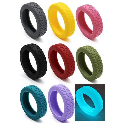 8 pièces Couvre-roues pour valises de voyage Antidérapant Résistant à l'usure Silicone Silencieux Housse de protection Pour roulettes de bagage cabine