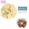 Synthetic Curly Straight Hair Messy Buns Female Hair Rings Fluffy Hair Pans Invisible Natural Seamless Donut Chignon Accessories
