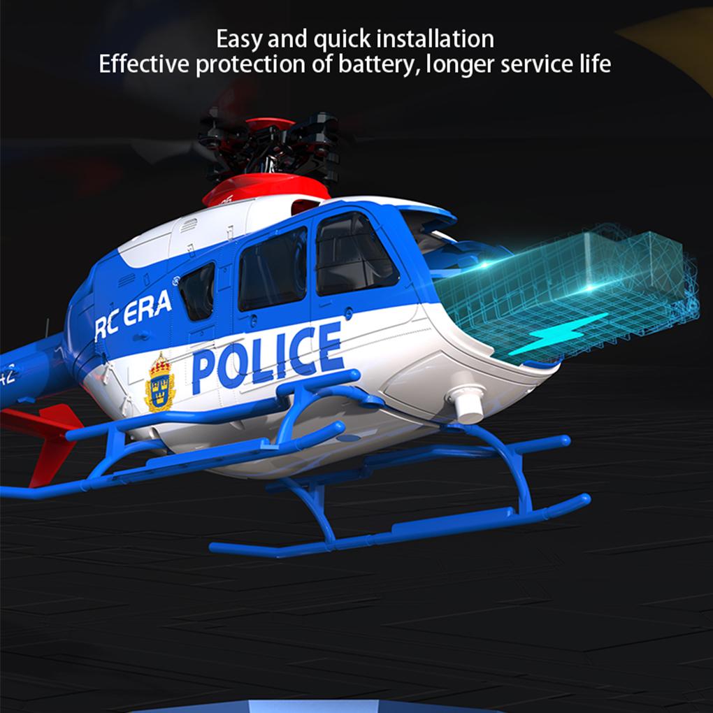 1/32 C123 6CH Double Brushless RC Helicopter Direct Drive Single Paddle Aileron Free Helicopter 3D EC135 Optical Flow RCAircraft