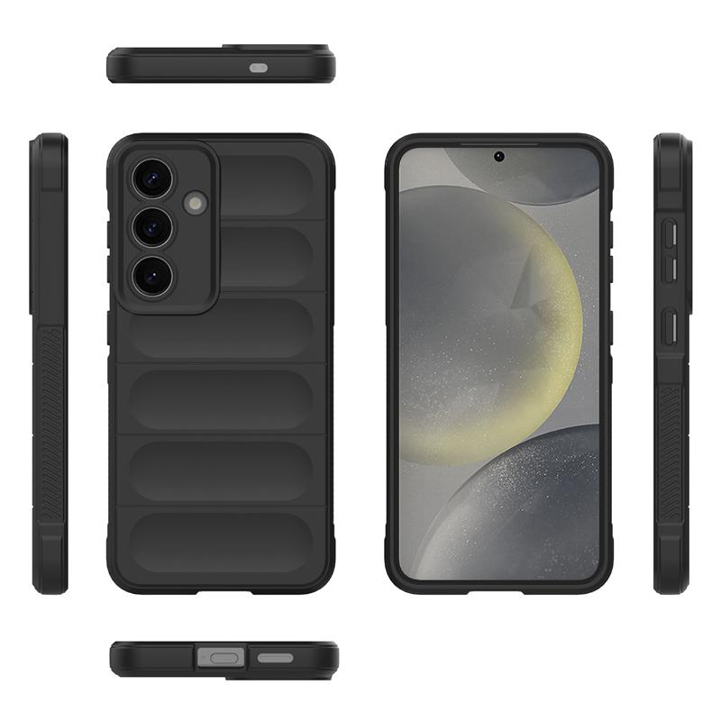 Shockproof Phone Case For Samsung Galaxy S25 Case Anti-Slip Silicone Back Cover Samsung S25 Case For Samsung S25 Ultra S25 Plus
