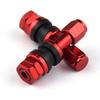 TR43E Aluminum Alloy Tubeless Tire Valve Stems 4PCS Durable Airtight Wheel Air Valves for Cars SUVs and Light Trucks Set Valve Stems 1