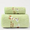 Comfortable Soft Absorbent Cute Cartoon Embroidery Hand Towel Bath Towel