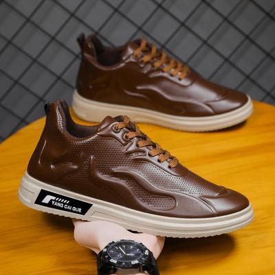Pantofi pentru bărbați Primăvară Pantofi noi pentru bărbați Pantofi din piele Pantofi casual respirabili Pantofi la modă Stil coreean Pantofi la modă Bărbați