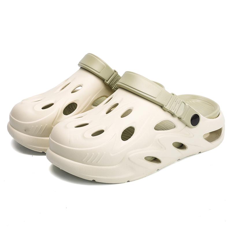 Waterproof Men'S Sandal Working Cozy Ventilated Ultralight Non Slip Chef Shoes Clog Closed Toe Slipper Leisure