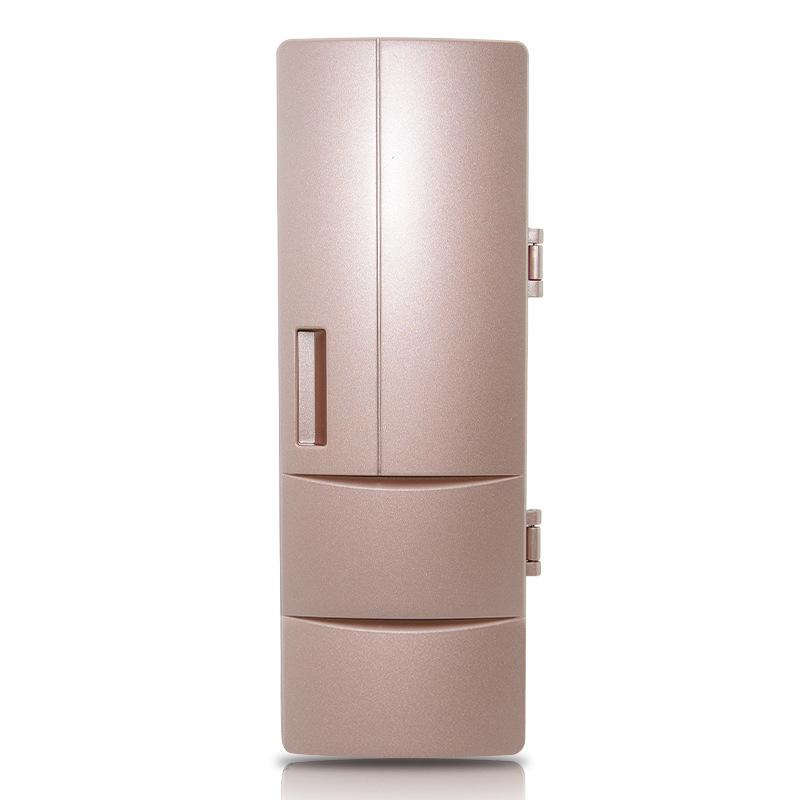Compact Dual-Use USB Mini Fridge for Cosmetics: Refrigeration & Heat Preservation