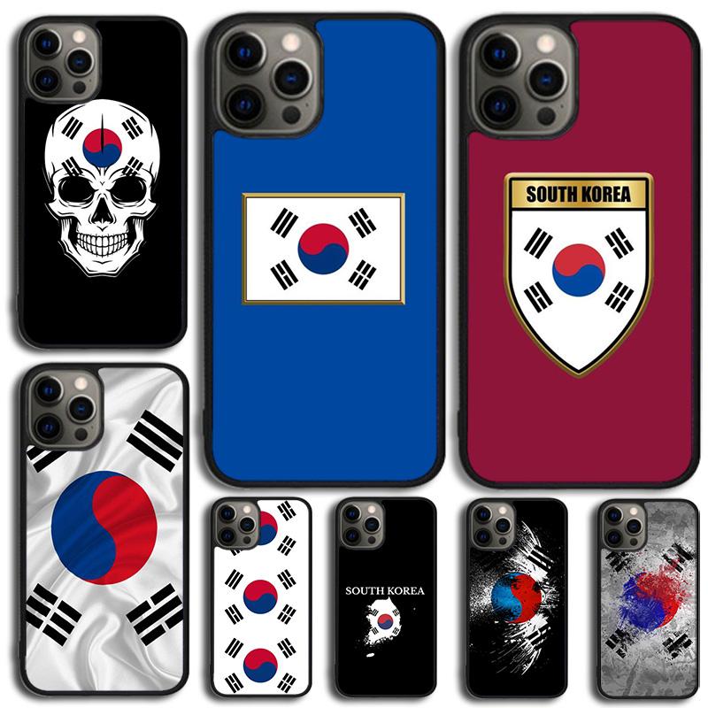South Korea Flag Phone Case For Samsung Galaxy S10 S22 S23 S24 Note 10 20 Lite S20 Plus S21 Ultra Back Cover