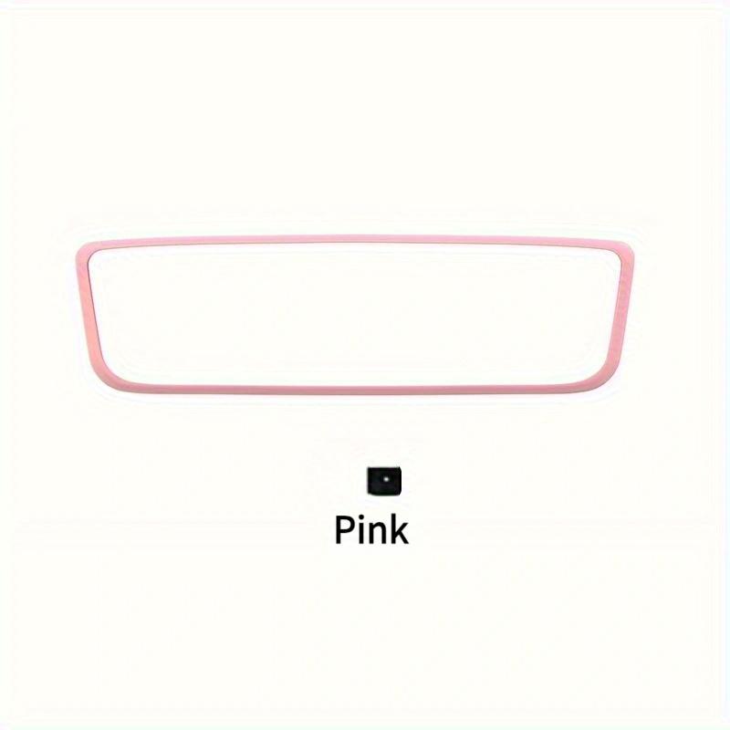 1Pc Suitable For Tesla Rearview mirror silicone cover Model 3/Y car rearview mirror protective frame silicone decoration