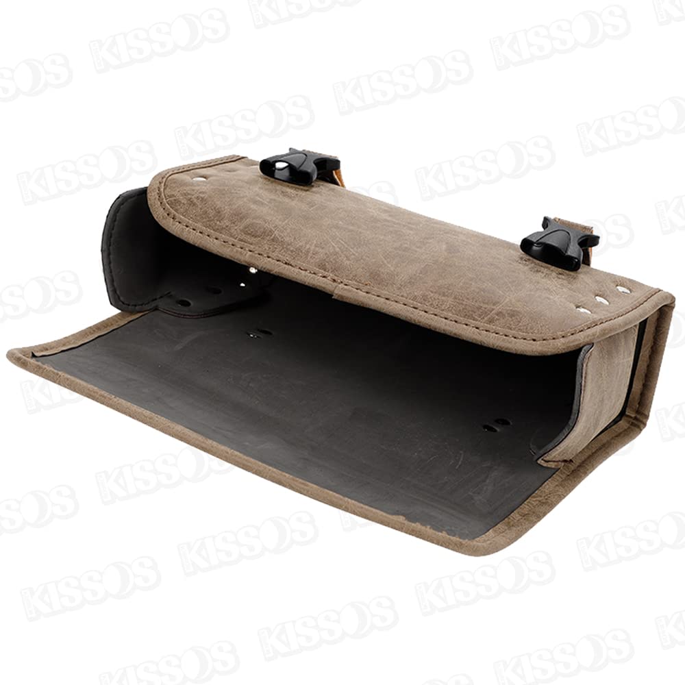 Motorcycle Tool Bag Saddlebag Waterproof Universal Brown Harley-Davidson