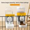 Hanging Pet Water And Food Bowl With Spillproof Design For Small Pets