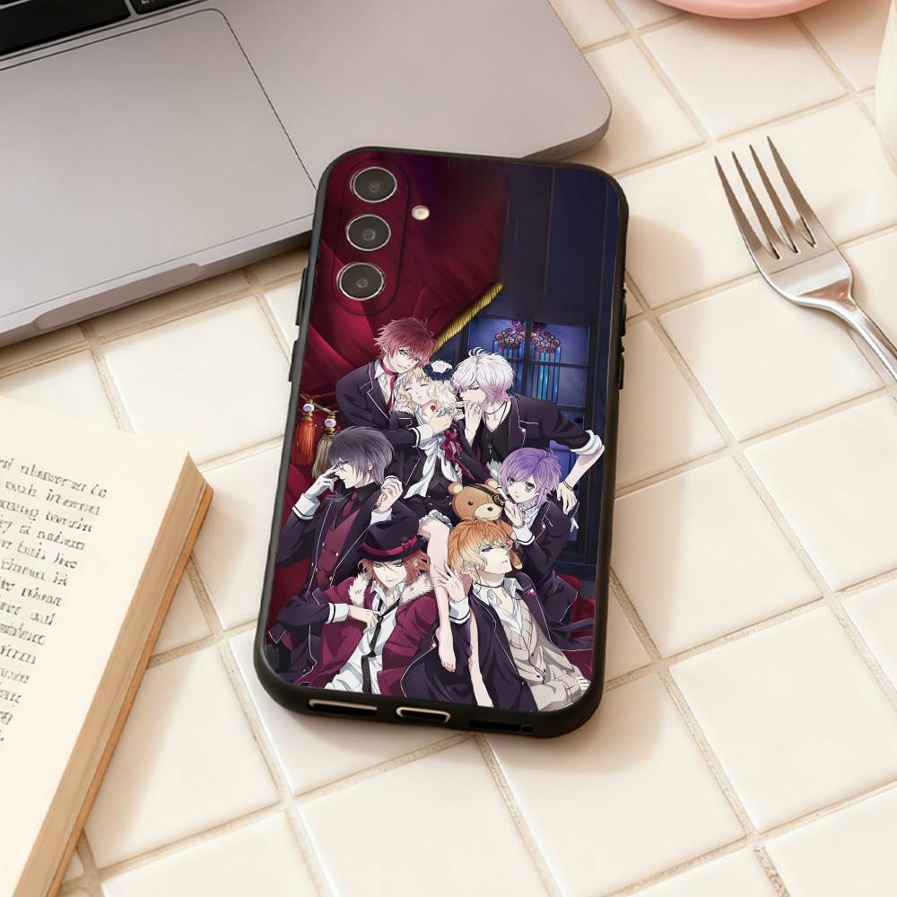 D-Diabolik-ks Anime L-Lovers  phone Case For Samsung Galaxy A73,A72,A71,A70,A53,A52,A51,Others Soft Black Shell