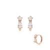 Silver One-Touch Earrings Sc1435