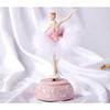 Ballerina Music Box Figurine Plays Swan Lake Tune, Musical Figure Hand-Painted Feather Skirt Ballet Recital Gift for Daughter Granddaughter Girls