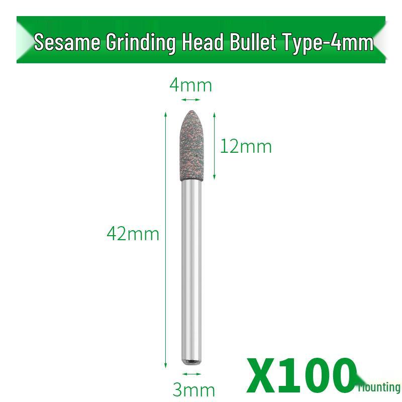 Gummi- und Sesam-Schleifkopf für Metall-, Jade- und Formenpolitur