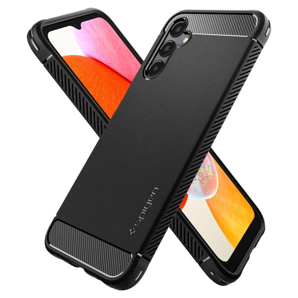 Spigen Rugged Armor Galaxy A14 4G / Lte Matte Black