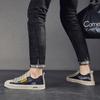 Fashionable, Versatile, Casual, Sports, Couple Style, Thick Soled, Height Increasing, Summer Denim Fabric Shoes, Canvas Shoes