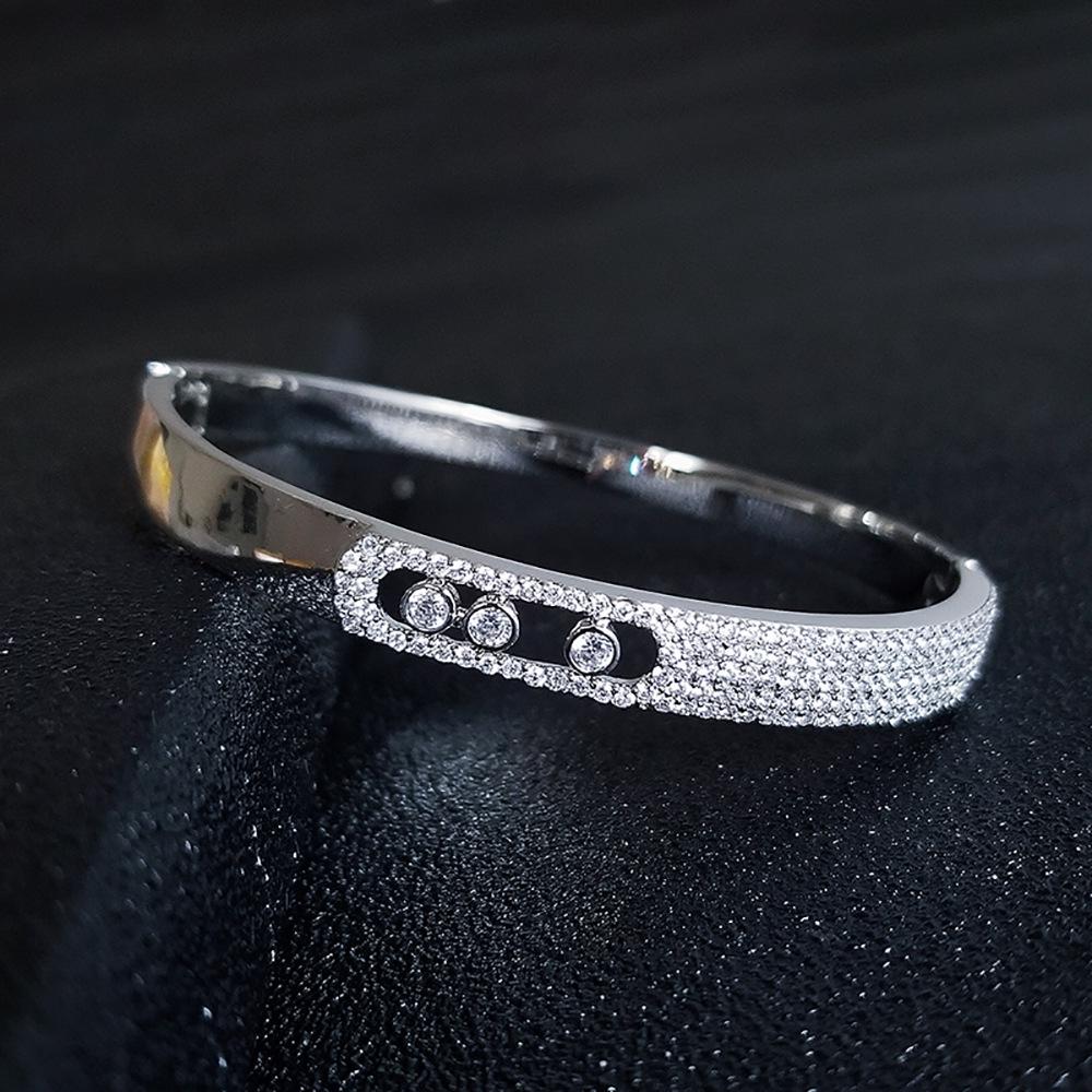 Versatile Couple Bracelet with AAA Zircon, Geometric Style - Fashion Jewelry s6105