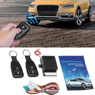 12V Evrensel Araba Otomatik Uzaktan Merkezi Kilit Sistemi Kapı Kilidi Kilitleme Anahtarsız Giriş Sistemi 2 Uzaktan Kumandalı Araba Merkezi Kilitler ile