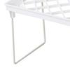 Kitchen Stacking Shelf Plastic and Metal Multifunctional Stackable Kitchen Counter Shelf  