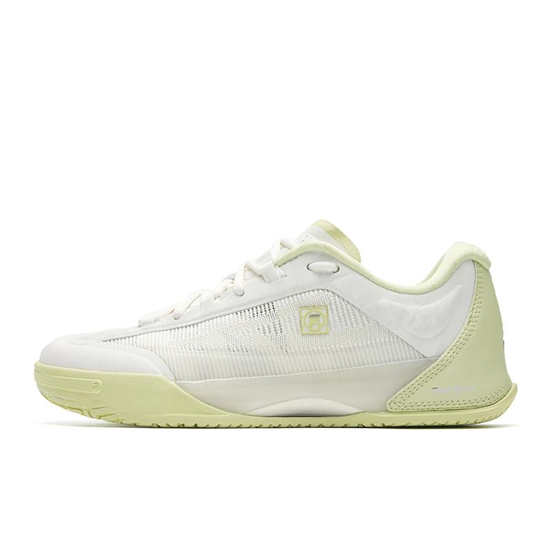 FILA TENNIS Cushioning Abrasion Resistant Breathable Lightweight Low top Tennis Shoes Women s Micro White A12W621505FWW 36.5