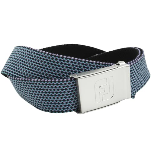 FootJoy Men's Weaving Tape Belt, Navy, Size 69243 (Free Size)