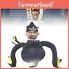 Adorable Skibidi Toilet Speaker Man Plush Soft Crystal Plush 28cm Toy