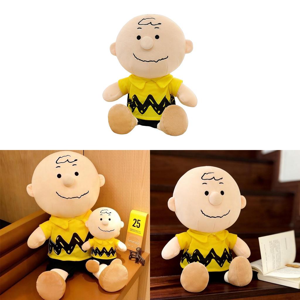 Peanuts Charlie Brown Zeichentrick Plüschtier mit PP-Baumwollfüllung für Sammler und Kinder