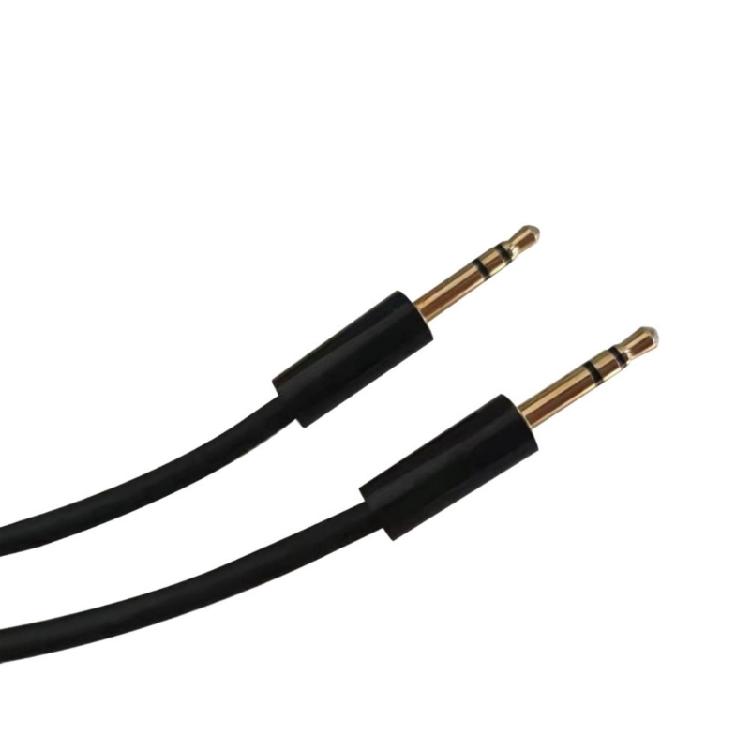 

2.5mm Male to Male Sound Cable Gold Plated Connector for Headphones Home Sound Systems Smartphones Tablets Speakers