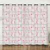 Curtains Full Screen Love Romantic 3D Digital Printing Blackout Curtain Punching