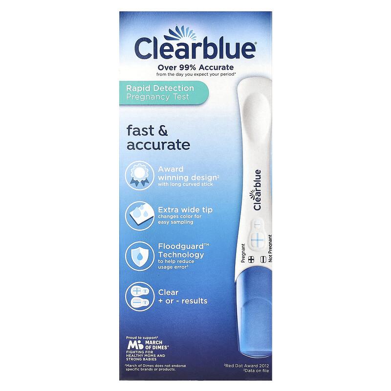Fast & Accurate, Rapid Detection Pregnancy Test, 3 Tests