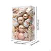 Christmas Balls Tree Ornament Pendants Assorted Champagne Color for Door Knobs