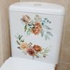 Toilet Sticker Funny Man WC Sticker Removable Toilet Stickers Bathroom Toilet Decoration Self-adhesive Wall Stickers Home Decor