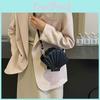 Fashionable Shell Shape Shoulder Bag With Convenient Zipper Closure