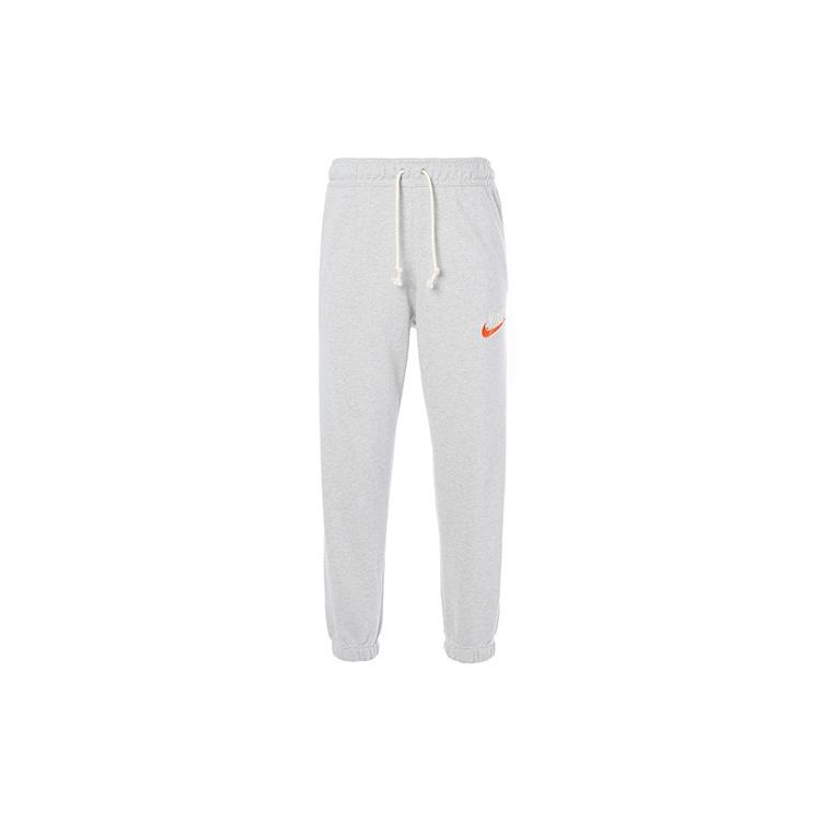 Nike Trend Capsule Series Sports Breathable Training Casual Bundle Feet Elastic Waistband Long Pants Gray Men s DM5272-050 XL