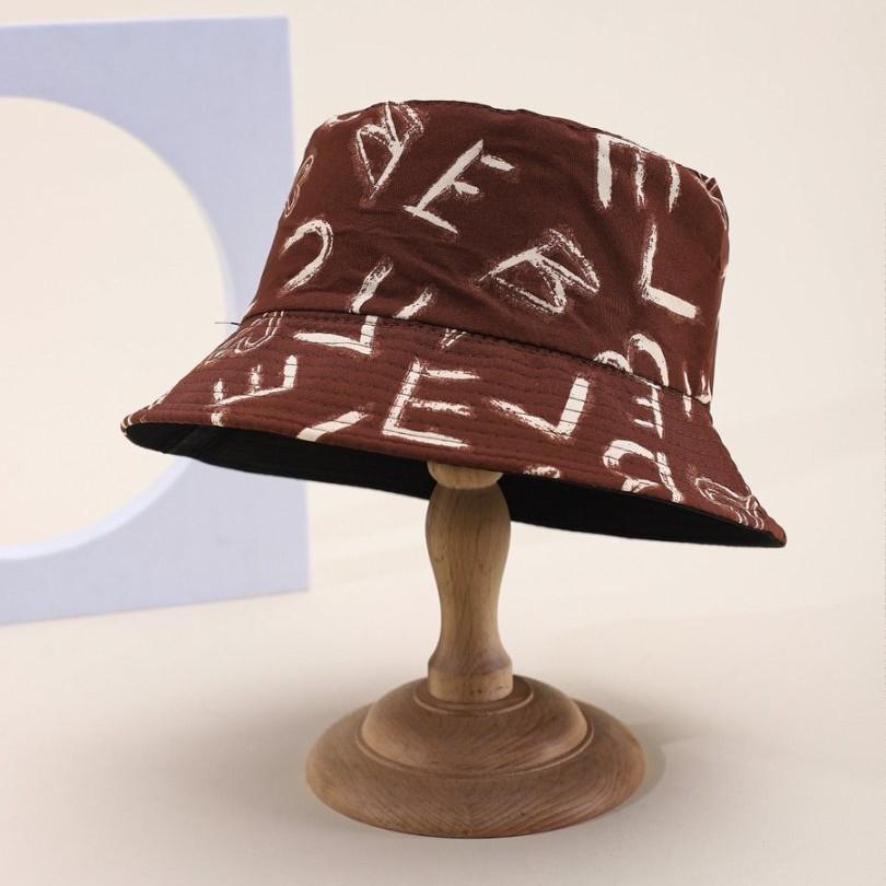 

Simple Letter Bucket Hat Outdoor Sun Hat Student Couple Versatile Sun Hat M55-58cm