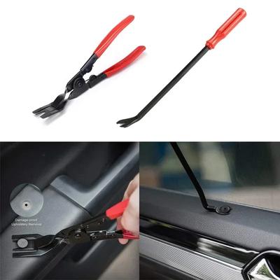 Auto Scheinwerfer Reparatur Installation Werkzeug Trim Clip Entfernung Zange Van Tür Panel Fascia Dash Innen Kunststoff Nieten Remover Werkzeuge
