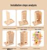Children's Balance Game: Stick Pulling, Educational Toy for Parent-Child Interaction and Kindergarten Thinking Training