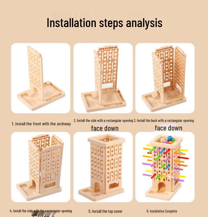 Children's Balance Game: Stick Pulling, Educational Toy for Parent-Child Interaction and Kindergarten Thinking Training