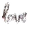 Love Heart Shaped Valentine's Day Balloon Aluminum Film Inflatable Aluminum Foil Balloons Large DIY Love Balloon