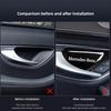 GLC GLB 4Pcs Car Door Interior Handle Stickers Anti-Scratch Protection Cover For Mercedes Benz AMG C Class W205 W206 GLC GLB EQ