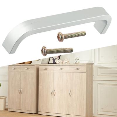 Door Knobs Handle Kitchen Door Cabinet Straight Handle Space Aluminum Handle For Drawer Cabinet Cupboard Door Furniture Hardware
